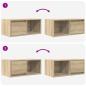 Preview: TV-Schrank Sonoma-Eiche 60x31x25,5 cm Holzwerkstoff