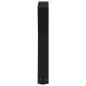 Preview: Couchtischbeine 2 Stk. Schwarz 38x(42-43,3) cm Stahl