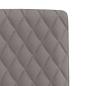 Preview: Esszimmerstühle 2 Stk. Taupe Stoff