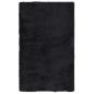 Preview: Teppich Shaggy Hochflor NAVARRA Schwarz 80x150 cm Polyester