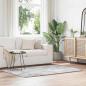 Preview: ARDEBO.de - Teppich Shaggy Hochflor NAVARRA Silbergrau 120x170 cm Polyester
