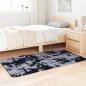 Preview: Teppich Shaggy Hochflor NAVARRA Dunkelgrau 80x150 cm Polyester