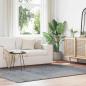 Preview: ARDEBO.de - Teppich Shaggy Hochflor NAVARRA Hellgrau 160x230 cm Polyester