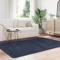 Preview: Teppich Shaggy Hochflor NAVARRA Marineblau 130x200 cm Polyester