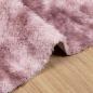 Preview: Teppich Shaggy Hochflor NAVARRA Altrosa 200x290 cm Polyester