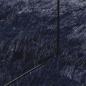 Preview: Teppich Shaggy Hochflor NAVARRA Marineblau 120x120 cm Polyester