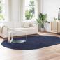 Preview: Teppich Shaggy Hochflor NAVARRA Marineblau 300x200 cm Polyester