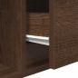 Preview: TV-Schrank Braun Eichen-Optik 60x31x25,5 cm Holzwerkstoff