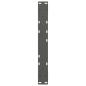 Preview: Couchtischbeine 2 Stk. Anthrazit 50x(42-43,3) cm Stahl