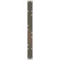 Preview: Couchtischbeine 2 Stk. Naturstahl 70x(30-31,3) cm Stahl
