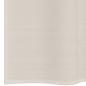 Preview: Voile Vorhänge mit Ösen 2 Stk. Creme 140x225 cm