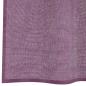 Preview: Voile Vorhänge mit Schlaufen 2 Stk. Lila 140x225 cm