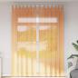 Preview: ARDEBO.de - Voile Vorhänge mit Schlaufen 2 Stk. Orange 140x260 cm