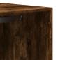 Preview: Kleiderschrank Räuchereiche 80x50x200 cm Holzwerkstoffs