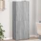 Preview: ARDEBO.de - Aktenschrank Grau Sonoma 60x32x153 cm Holzwerkstoff