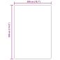 Preview: Teppich Shaggy Hochflor NAVARRA Hellgrau 200x290 cm Polyester