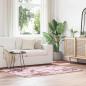 Preview: ARDEBO.de - Teppich Shaggy Hochflor NAVARRA Altrosa 120x170 cm Polyester