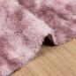 Preview: Teppich Shaggy Hochflor NAVARRA Altrosa 120x170 cm Polyester