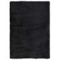 Preview: Teppich Shaggy Hochflor NAVARRA Schwarz 200x290 cm Polyester