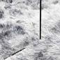 Preview: Teppich Shaggy Hochflor NAVARRA Silbergrau 200x290 cm Polyester