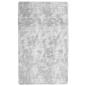 Preview: Teppich Shaggy Hochflor NAVARRA Silbergrau 60x100 cm Polyester