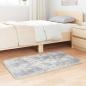 Preview: Teppich Shaggy Hochflor NAVARRA Silbergrau 60x100 cm Polyester