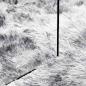 Preview: Teppich Shaggy Hochflor NAVARRA Silbergrau 60x100 cm Polyester