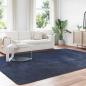 Preview: Teppich Shaggy Hochflor NAVARRA Marineblau 240x340 cm Polyester