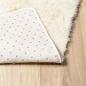 Preview: Teppich Shaggy Hochflor NAVARRA Creme 160x160 cm Polyester