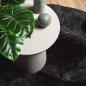 Preview: Teppich Shaggy Hochflor NAVARRA Schwarz 300x200 cm Polyester