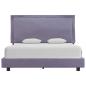 Preview: Bettgestell ohne Matratze Hellgrau Stoff 135x190 cm