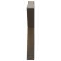 Preview: Couchtischbeine 2 Stk. Naturstahl 60x(42-43,3) cm Stahl