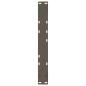 Preview: Couchtischbeine 2 Stk. Naturstahl 60x(42-43,3) cm Stahl