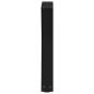 Preview: Couchtischbeine 2 Stk. Schwarz 28x(42-43,3) cm Stahl