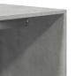 Preview: Kleiderschrank Betongrau 80x50x200 cm Holzwerkstoff