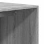 Preview: Kleiderschrank Grau Sonoma 80x50x200 cm Holzwerkstoff