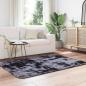 Preview: Teppich Shaggy Hochflor NAVARRA Dunkelgrau 120x170 cm Polyester