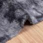 Preview: Teppich Shaggy Hochflor NAVARRA Dunkelgrau 120x170 cm Polyester