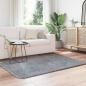 Preview: Teppich Shaggy Hochflor NAVARRA Hellgrau 120x170 cm Polyester