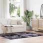 Preview: ARDEBO.de - Teppich Shaggy Hochflor NAVARRA Dunkelgrau 130x200 cm Polyester