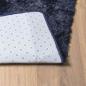 Preview: Teppich Shaggy Hochflor NAVARRA Marineblau 200x290 cm Polyester