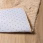 Preview: Teppich Shaggy Hochflor NAVARRA Beige 240x240 cm Polyester