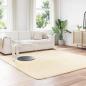 Preview: Teppich Shaggy Hochflor NAVARRA Creme 240x240 cm Polyester