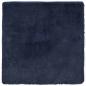 Preview: Teppich Shaggy Hochflor NAVARRA Marineblau 240x240 cm Polyester