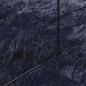 Preview: Teppich Shaggy Hochflor NAVARRA Marineblau 240x240 cm Polyester