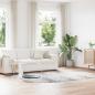Preview: ARDEBO.de - Teppich Shaggy Hochflor NAVARRA Silbergrau 300x200 cm Polyester