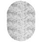 Preview: Teppich Shaggy Hochflor NAVARRA Silbergrau 300x200 cm Polyester