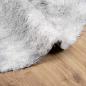 Preview: Teppich Shaggy Hochflor NAVARRA Silbergrau 300x200 cm Polyester