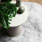 Preview: Teppich Shaggy Hochflor NAVARRA Silbergrau 300x200 cm Polyester