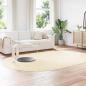 Preview: Teppich Shaggy Hochflor NAVARRA Creme 300x200 cm Polyester